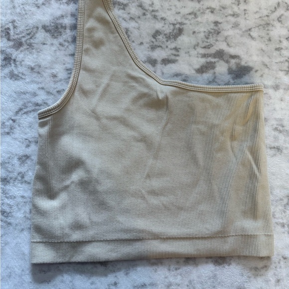 all in motion Tops - All in Motion Beige Tank Top